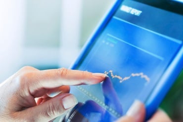 An abstract graphic image